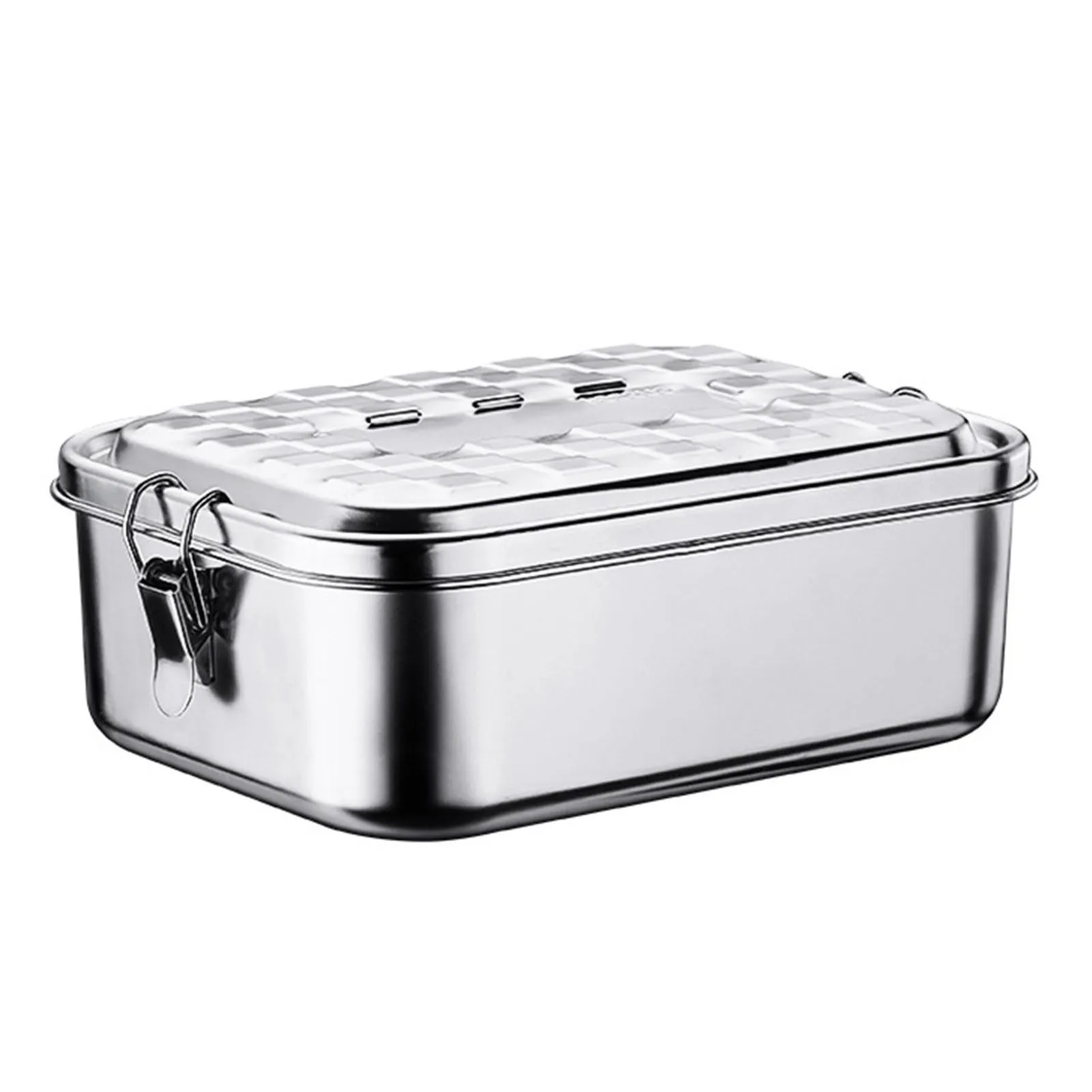 Big Size Lunch Box Food Grade 304 Stainless Steel Anti-leak Bento Box Food Container Bento Box Snack Storage Box