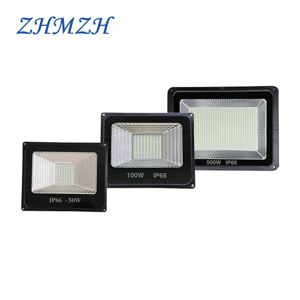 

ZHMZH LED Project-light Lamp High PF Waterproof IP65 IP66 Outdoor Floodlight Searchlight Advertising Flood Lights 50W 100W 500W