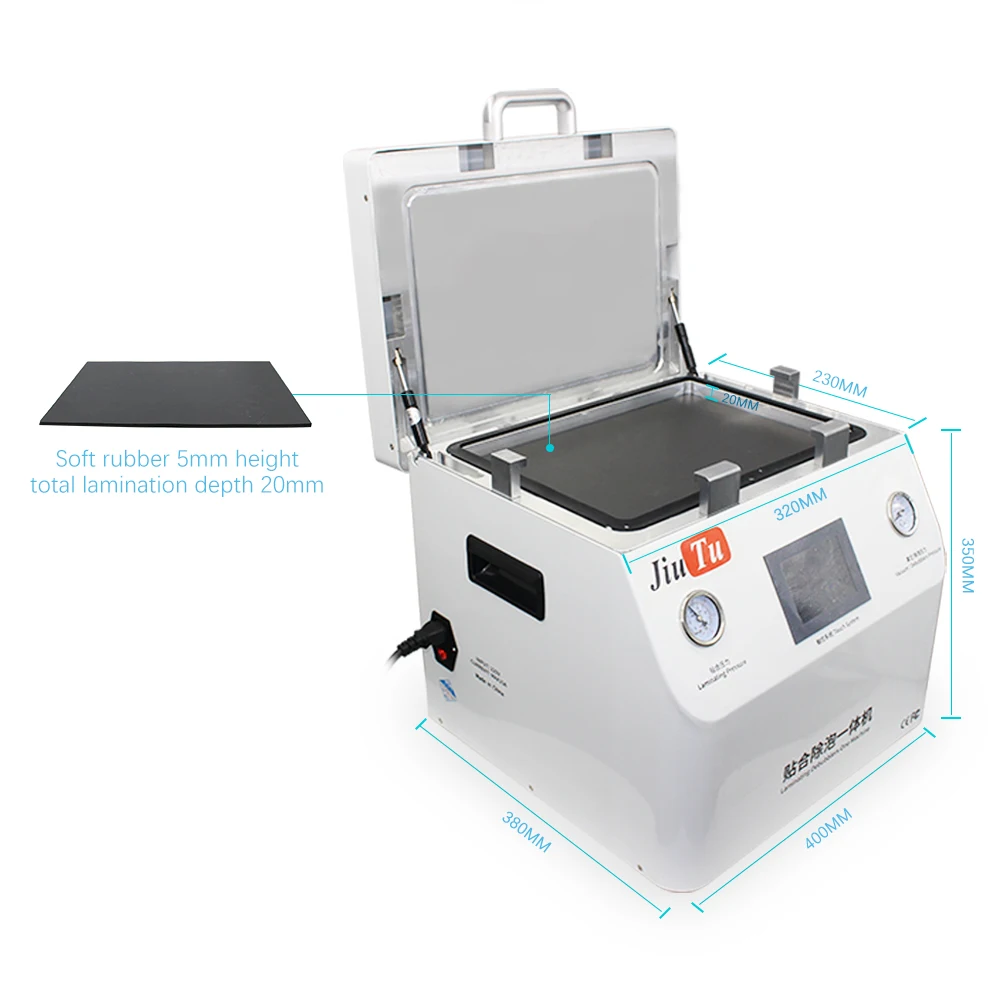 

LCD Repair Laminating And Defoaming Integrated Machine 15 Inch Flat Surface Laminating Machine OCA Vacuum Pressing Machine