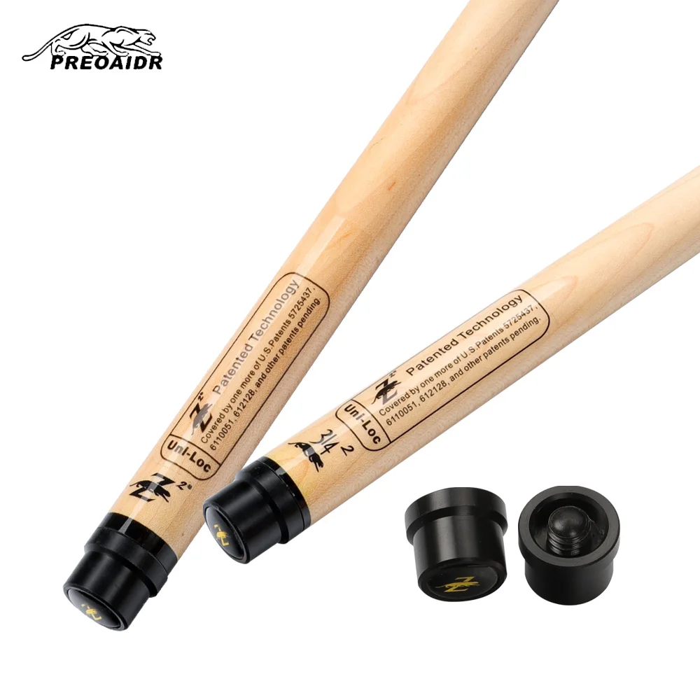 

PREOAIDR 3142 Z2 Billiard Pool Stick Shaft 10mm 11.5mm 13mm Tip 8 Pieces in 1 Tecnologia Shaft Billar Kit For Dropshipping