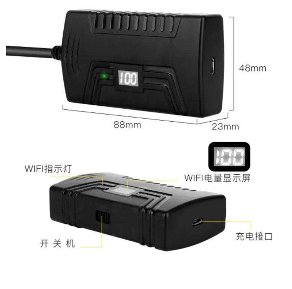 

5.5MM/8MM 1080P Wireless WIFI Endoscope Camera Water-proof IP66
