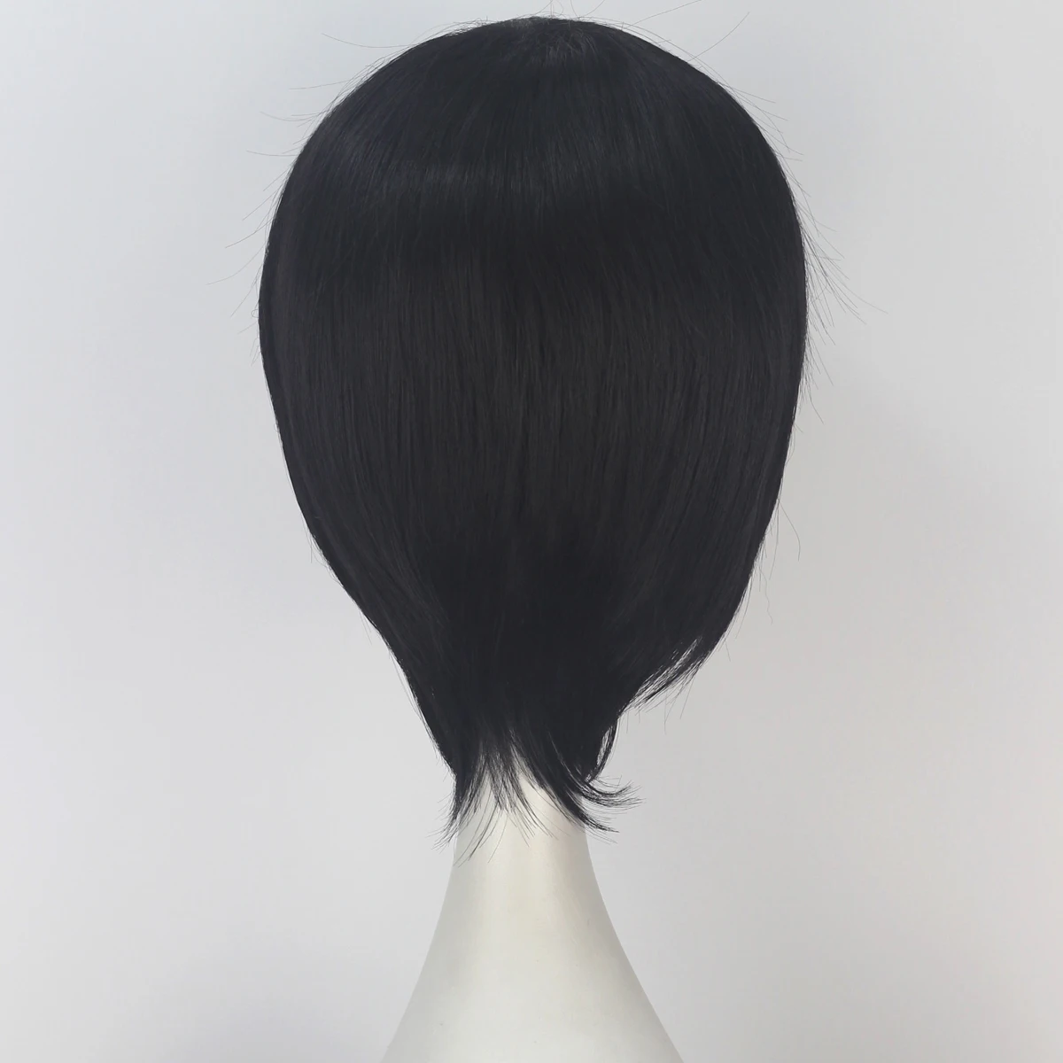 Miss U Hair Synthetic Short Straight Black Red Blue White Gray Orange Pink Green Color Halloween Cosplay Full Wig