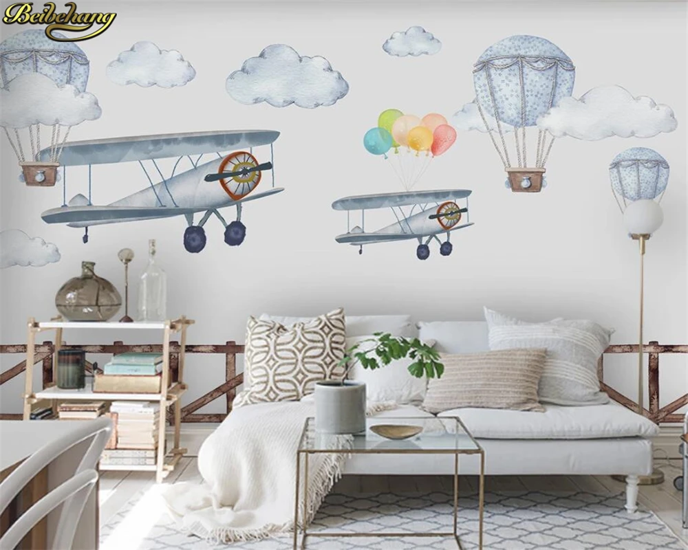 papel-de-parede-3d-personalizado-com-desenho-de-urso-e-lua-para-decoracao-de-quarto-infantil-papel-de-parede-3d-Unico