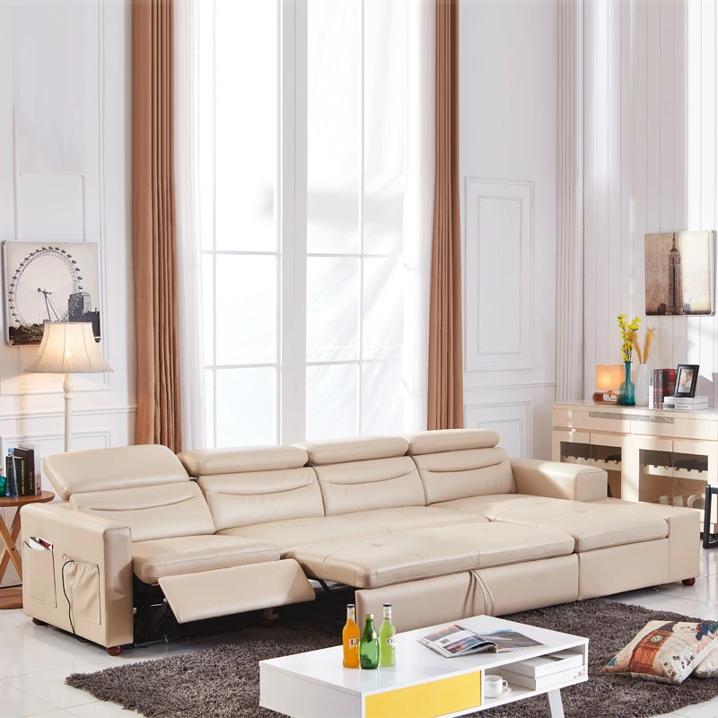 living room Sofa set диван sofa bed мебель кровать muebles de sala recliner genuine leather sofa cama puff asiento sala futon