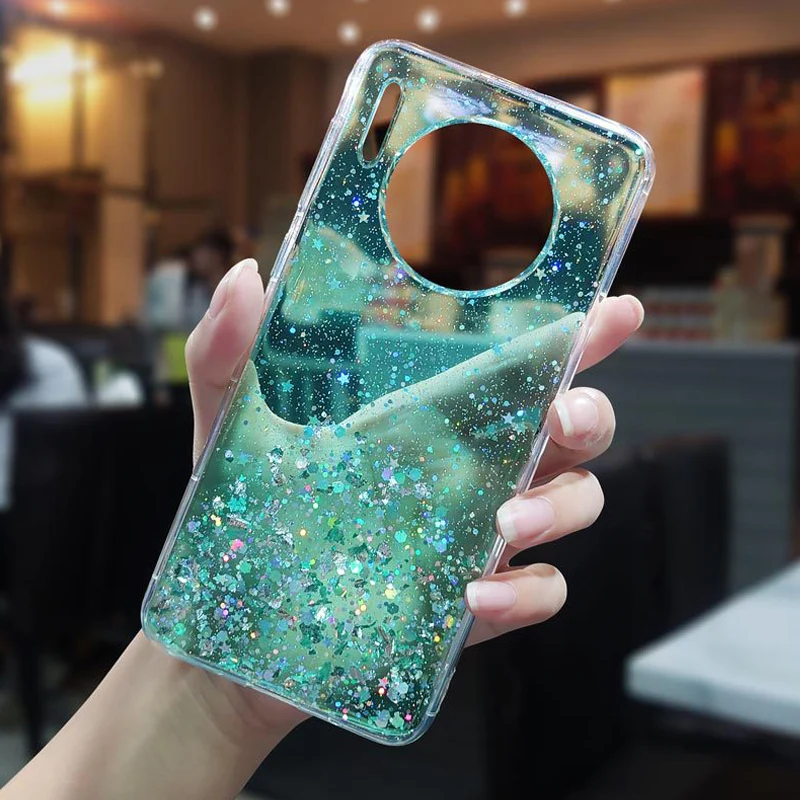 Glitter Phone Case For Xiaomi 13 12 S 12X 12T 11 11T Poco X5 C55 C3 M4 F5 M6 X4 C31 Civi 2 Pro Lite Soft Shockproof Bumper Cover