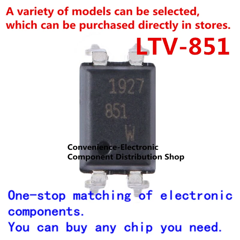 10PCS/PACK LTV-851 DIP4 LTV851 851 DIP-4 Optocoupler
