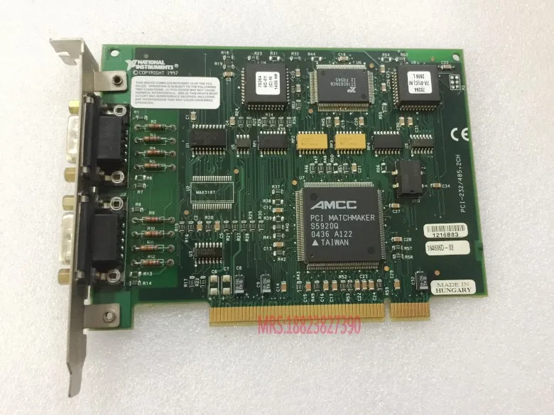 

Industrial equipment board NI PCI-232/485.2CH 184686D-02 DAQ card