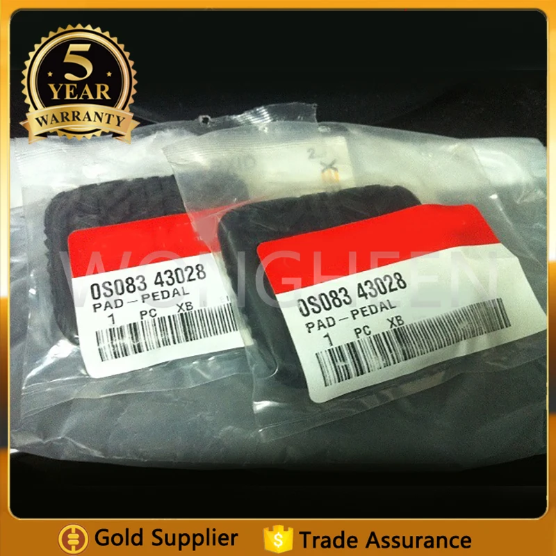 2 Stuks Rem Koppeling Pedaal Pads S083-43-028 Voor Mazda RX-7 B-Serles Mpv MX-3/6 323 626 929 b2000 B2200 B2500