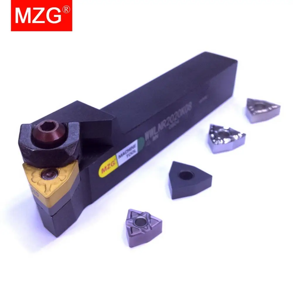 MZG WWLNR 2525M08 16mm 25mm External Solid Carbide Inserts Turning Tools Holders CNC Lathe Cutting Machining Boring Toolholders