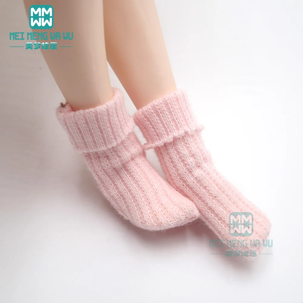 Accessories for dolls for Blyth Azone 1/6 doll fashion Rowan socks pink, red, blue, khaki