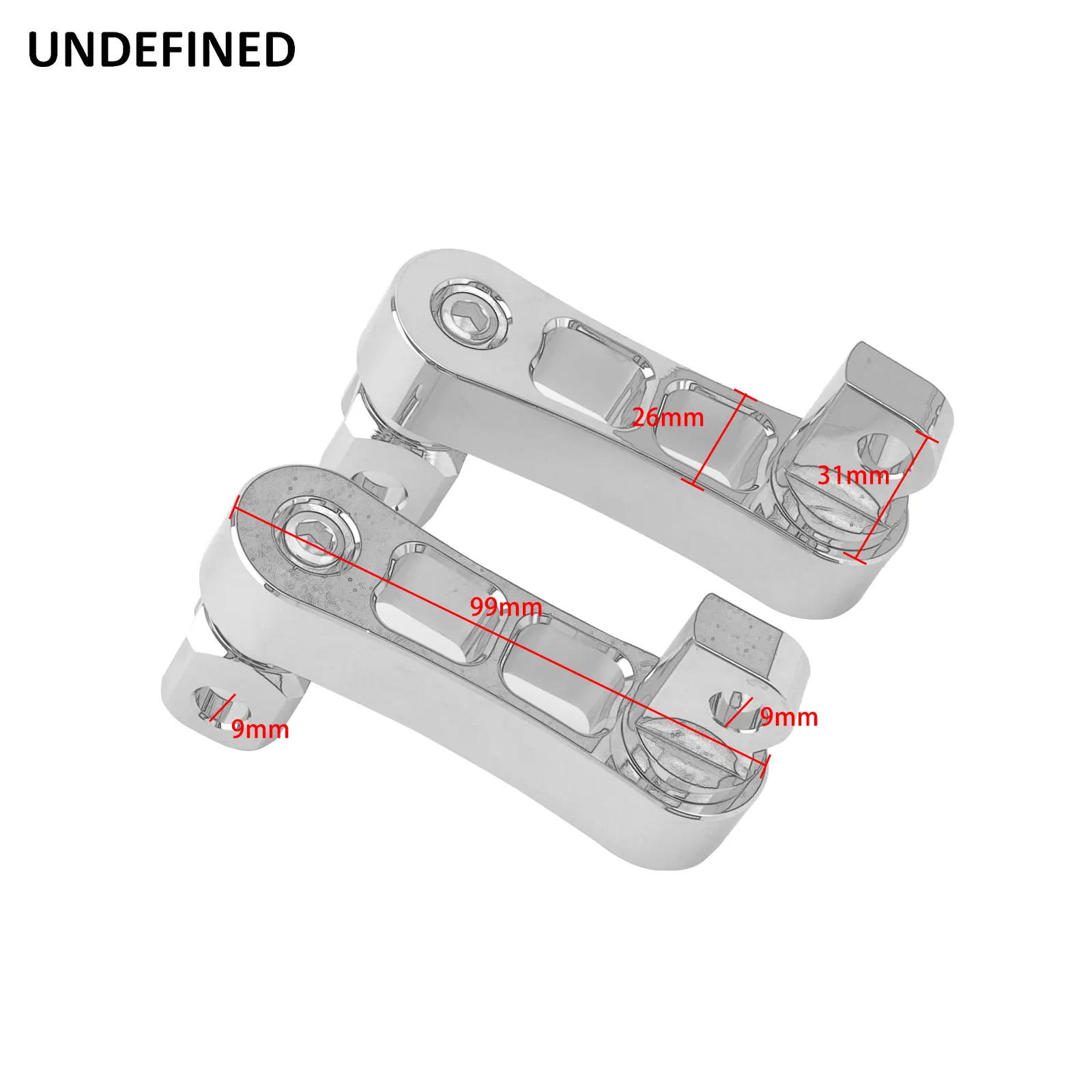 Kit de montaje de estriberas ajustables para pasajero de motocicleta, clavijas de carretera, abrazadera de clavija de pie de montaje macho, soporte de extensiones para Harley