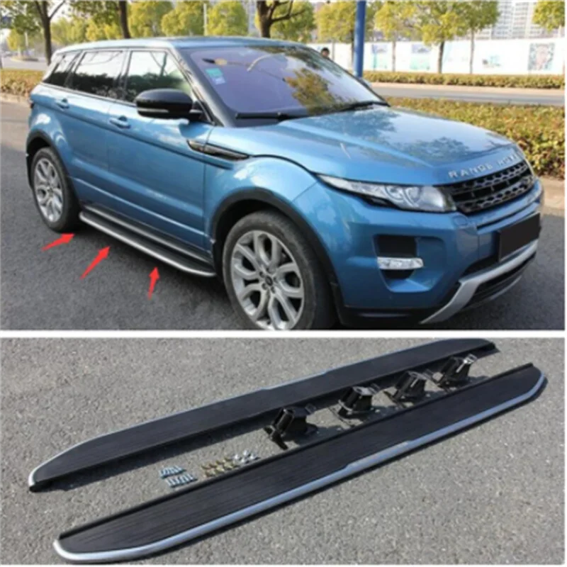

Подножки для автомобиля, боковые ступенчатые педали для LAND ROVER RANGE ROVER EVOQUE 2012-2019