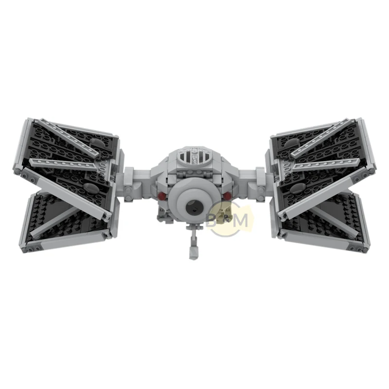 2021 MOC TIE Brute-Minifig نموذج لبنات البناء الذاتي قفل اللبنات لعب الأطفال هدايا عيد الميلاد