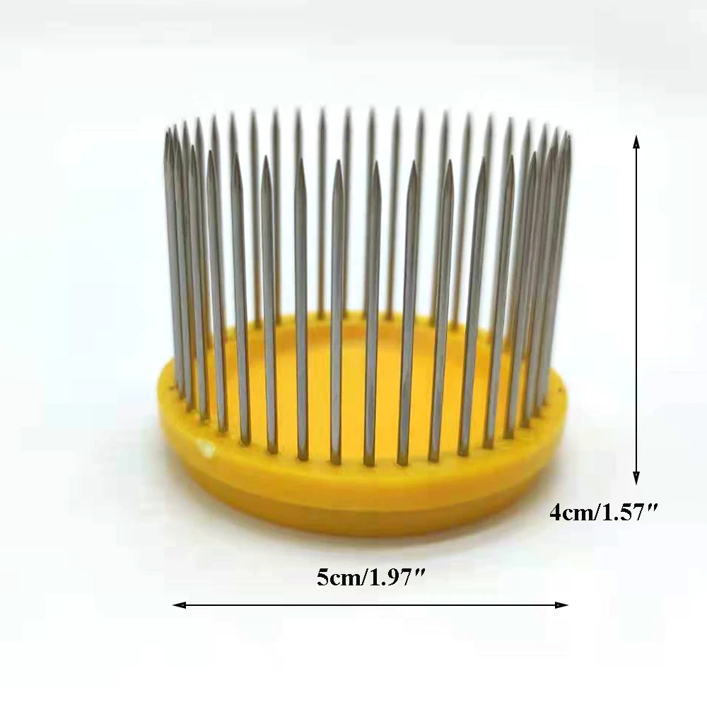 2 sztuk pszczelarstwo królowa klatka dla pszczół King komórki klatki narzędzia komórkowe igły typu stali łapanie Catcher pszczoły sprzęt dostaw