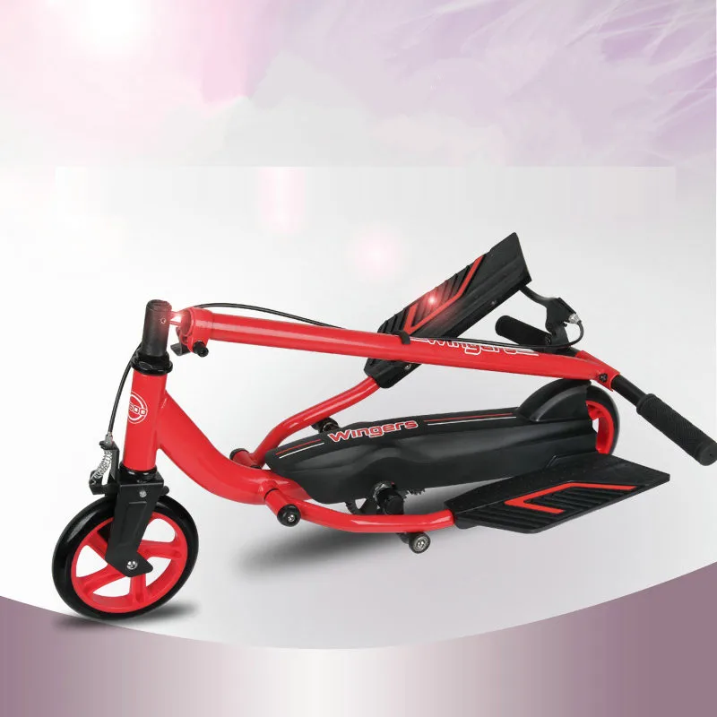 Double Wing Scooters - With Pedals Perfect For 8 Years And Up Children - Ride It Like A Bike