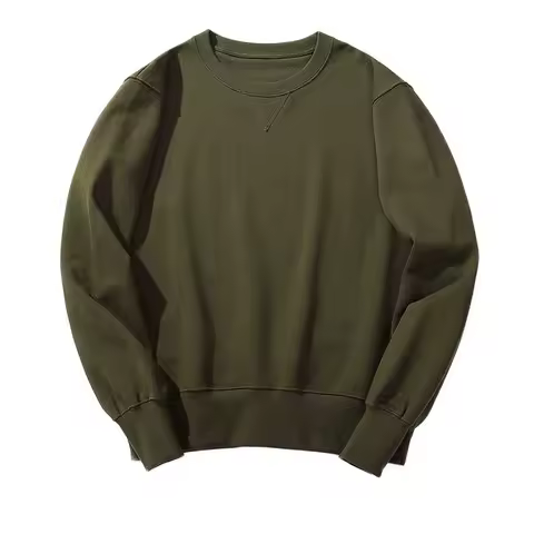 Winter Heavy Weight Cotton Hoodie Men Black White Round Neck Long Sleeve Sweatshirt Casual Fashion Streetwear Hoodies Oversize