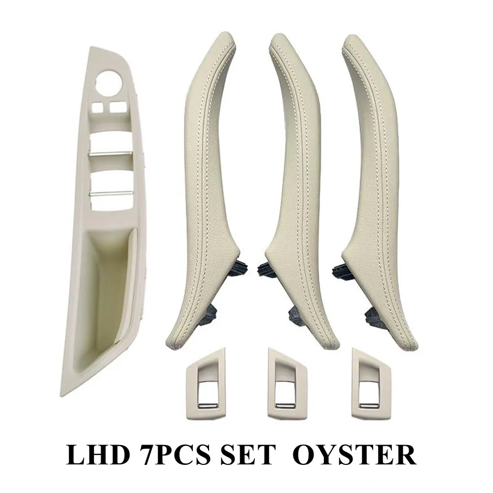Linkslenker LHD-Leder-Innentür-Zuggriff-Montageset für BMW 5er F10 F11 F18 520 523 525 528 530 535