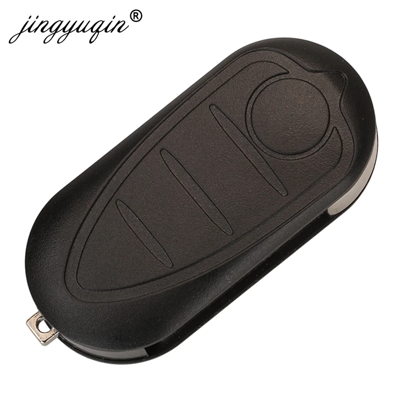 jingyuqin Remote Flip 3 Buttons Car Key Fob For Alfa Romeo Mito 2008-2015 Giulietta 2010-2016 433Mhz ASk ID46-7946 Auto Keys