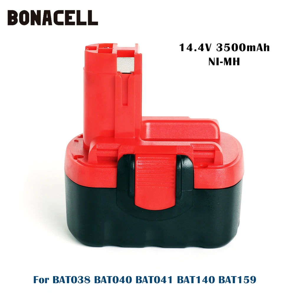 14.4V 3.5Ah Ni-MH wymienna bateria kompatybilny z dla Bosch BAT038 BAT040 2607335275 2607335533 2607335534 2607335711 BAT041