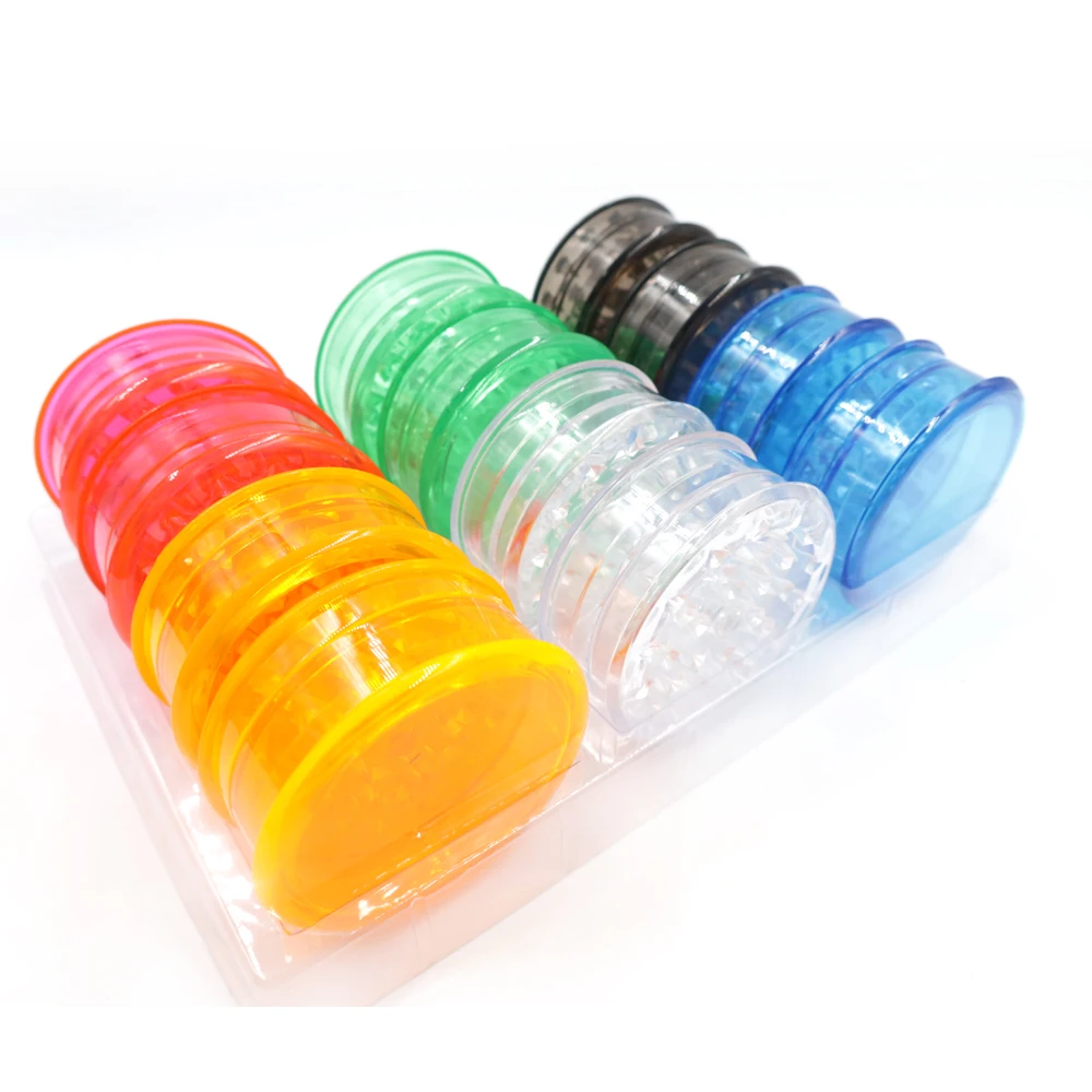 

Plastic Grinder Herb Tobacco Spice Crusher Hand Machine