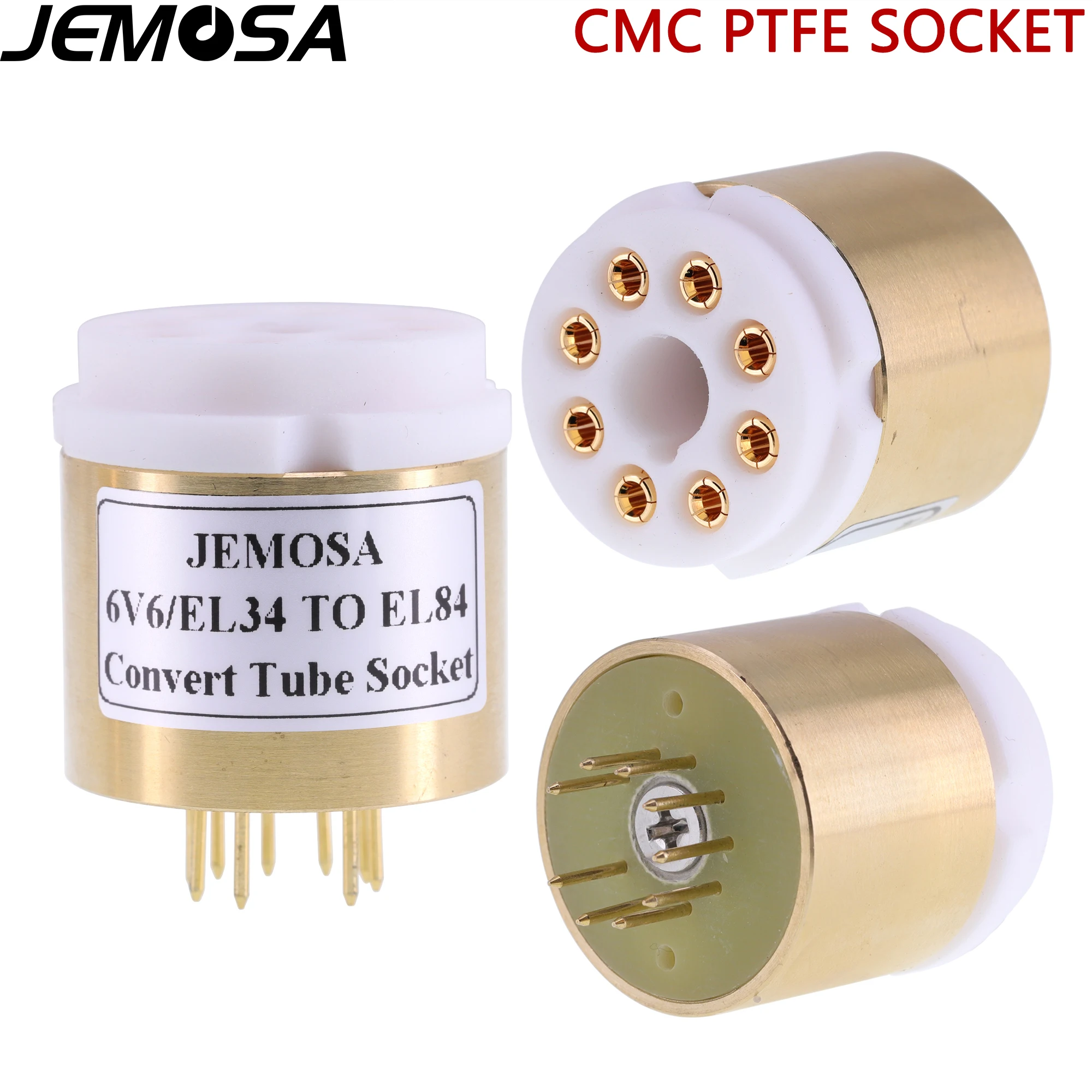 1 قطعة 6V6 6L6 6P3P 6P6P EL34 إلى EL84 6BQ5 6P14 6P15 فراغ أنبوب محول مأخذ التوصيل ايفي الصوت فراغ مُضخّم صوت تحويل المقبس