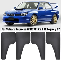 4x carbono para Subaru BRZ Justy Legacy B4 Touring Wagon Liberty GT Impreza RX LX WRX STI XV guardabarros protectores contra salpicaduras