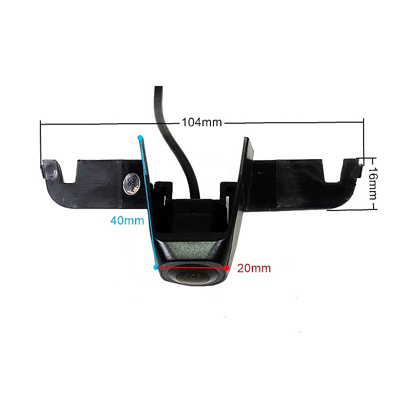 For  Car front grille camera for Subaru outback 2015 2016 forward parking camera night vision waterproof