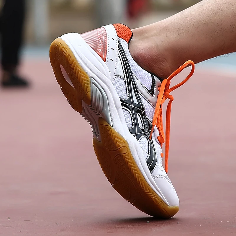 Spring Men Volleyball Shoes Student Training Shoes Competition Shoes Breathable Badminton Shoes Outdoor Non Slip Sneakers Men