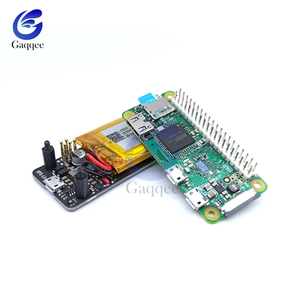 New UPS Lite V1.2 UPS Power HAT Board With 1000mAh Polymer Lithium Battery Electricity Detection For Raspberry Pi Zero