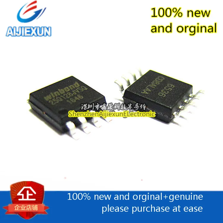 10PCS W25Q128JVSIQ 128MBIT 4KB 8SOP W25Q128JVSQ large stock