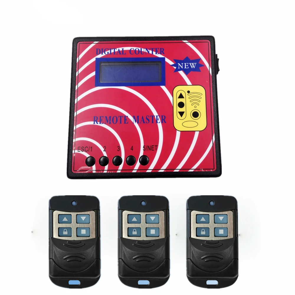 Digital Counter Remote Master Garage Door Key Programmer Remote Frequency Meter Fixed Rolling Remote Copier RF Remote Controller the rolling stones the rolling stones in mono