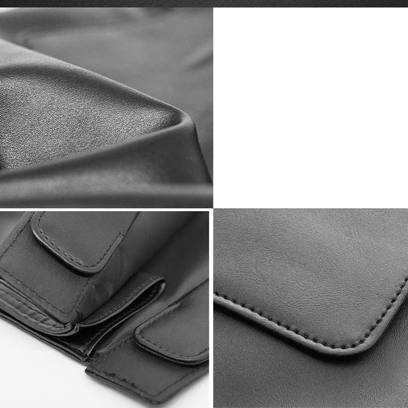 Xiaomi qualitell torba na śmieci samochodowa szczelna blokada zapach łatwa instalacja nie zajmuje miejsca z prezentem 100 worki na śmieci skóra pcv