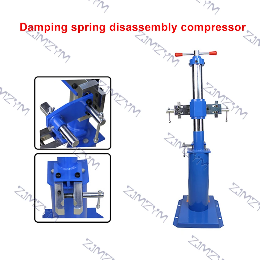 Automotive Spring Shock Absorber Hydraulic Manual Spring Compressor Spring Removal Disassembly Auto Tools 25kg Lifting Weight