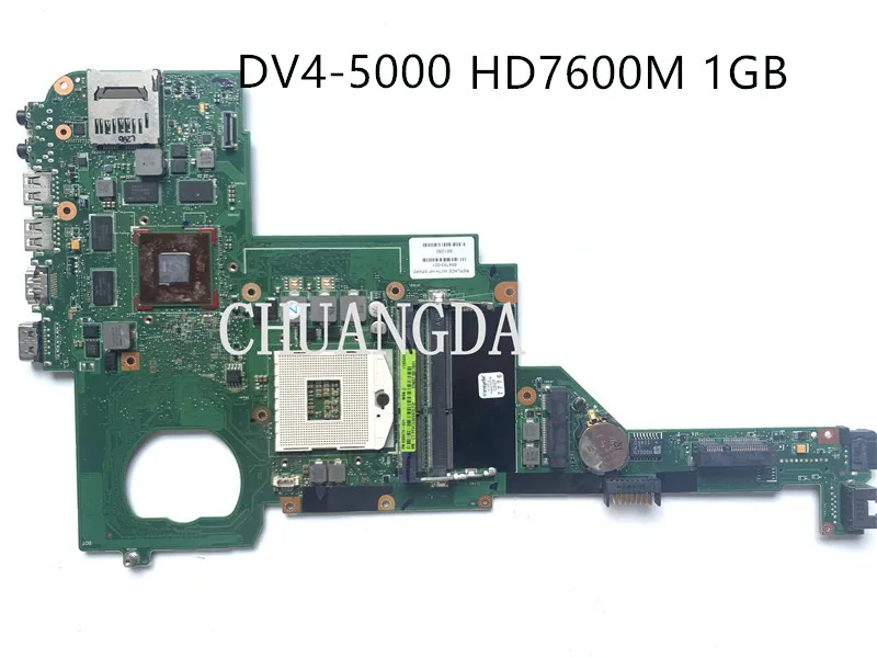 694763-001 694763-501 694763-601 717185-001 For HP Pavilion DV4-5000 Laptop motherboard HM77 DDR3 1GB