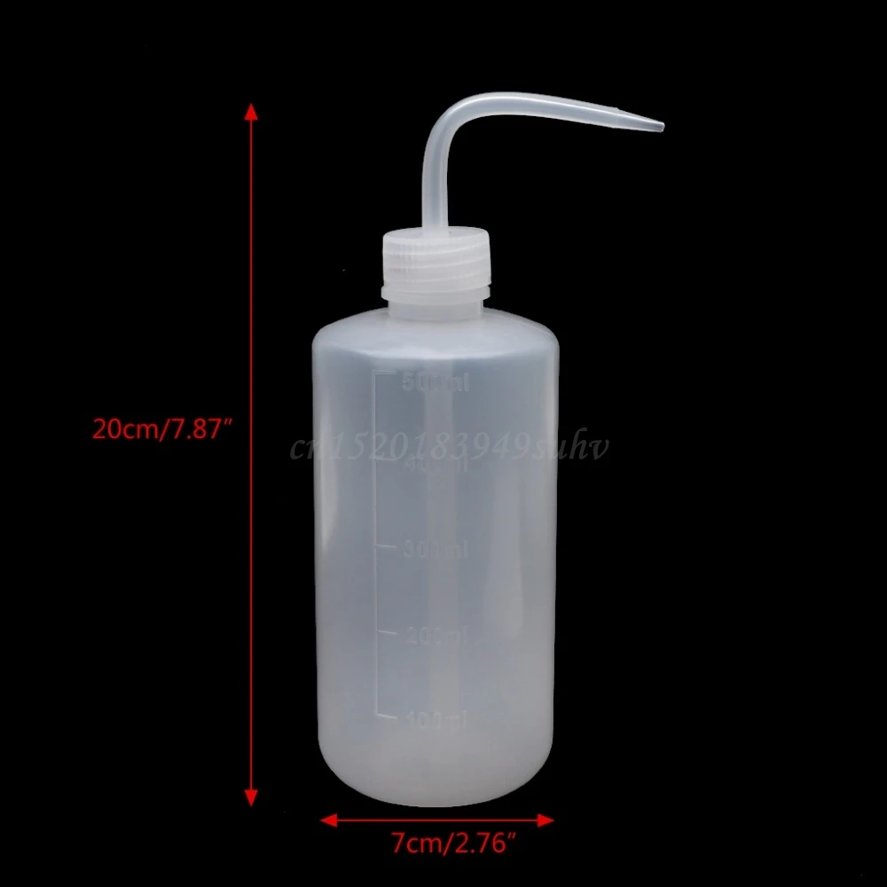 OPEN-SMART 500ml Tropf Flasche Wasser Flasche Verdünnung Tinte Spezielle Werkzeuge für Kühlung Flüssigkeit PC Wasser Kühlung 7x20CM