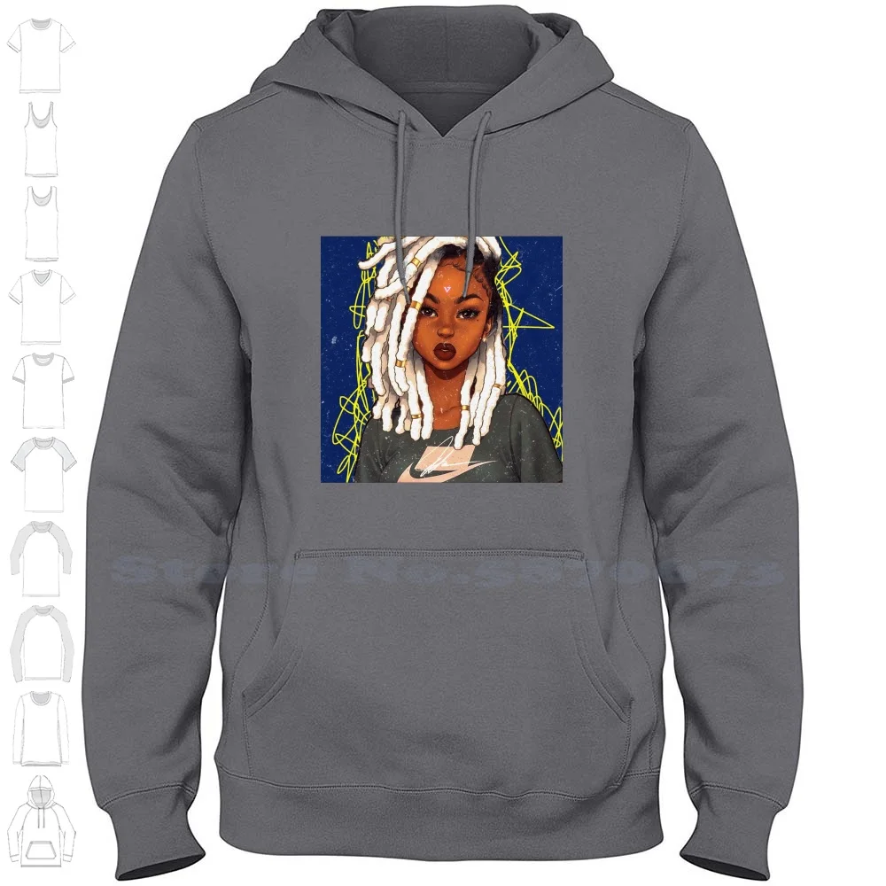 Lady Luck Long Sleeve Hoodie Sweatshirt Love