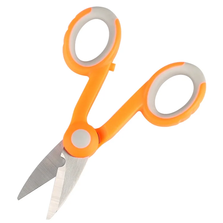 High Quality hand tool Kevlar Scissors Optical fiber cable stripping Fiber pigtail jumper scissors Hardware tool shears