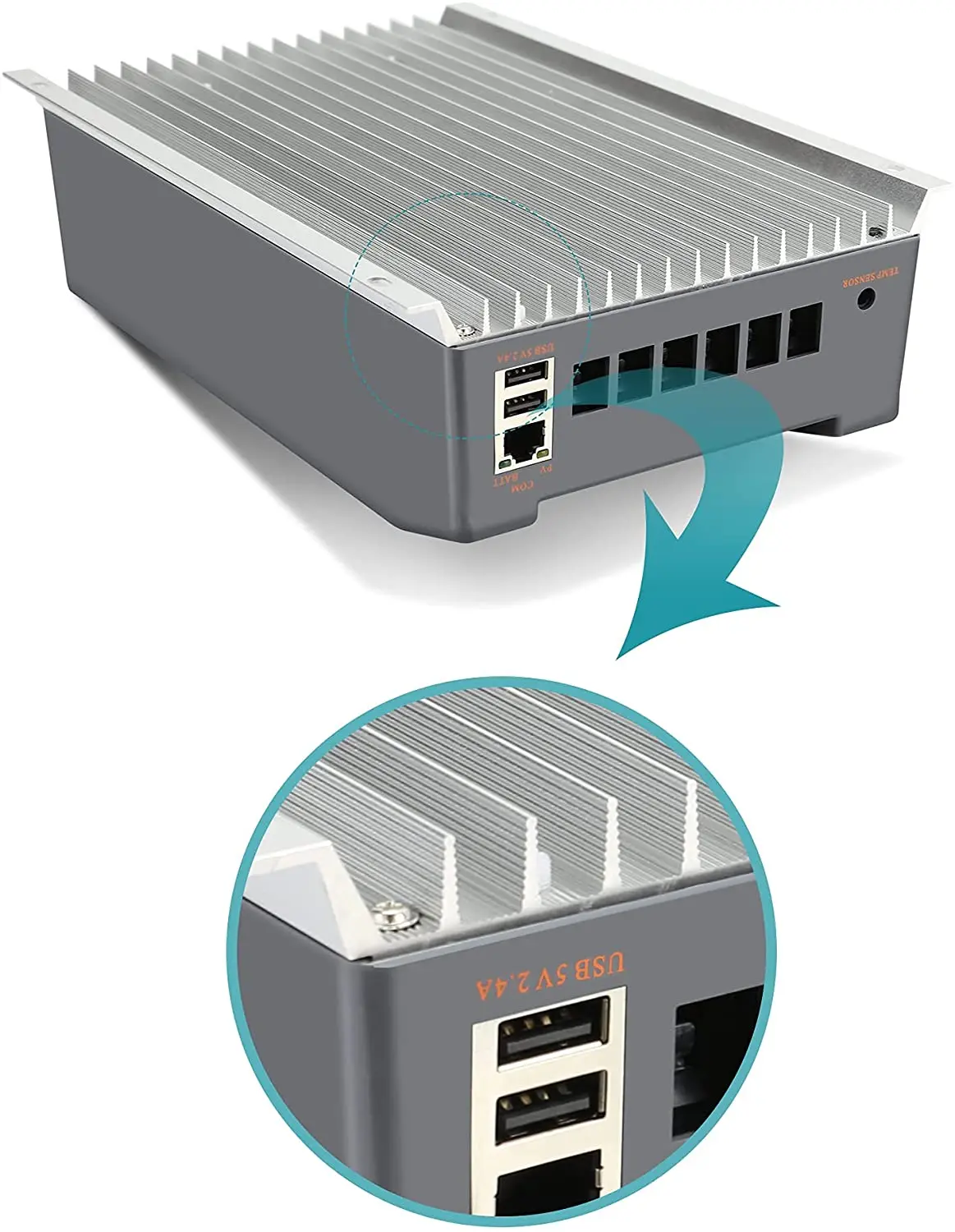 Imagem -05 - Powmr-mppt Controlador de Carga Solar Auto Regulador de Painéis Carregador de Bateria Solar Entrada Máxima pv 96v Dual Usb 100a 12v 24v