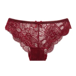 Underwear For Woman Sexy Lace Briefs Women Panties Mid-Rise High Quality Female Panties Woman Underwear Intimates 1Pcs BANNIROU