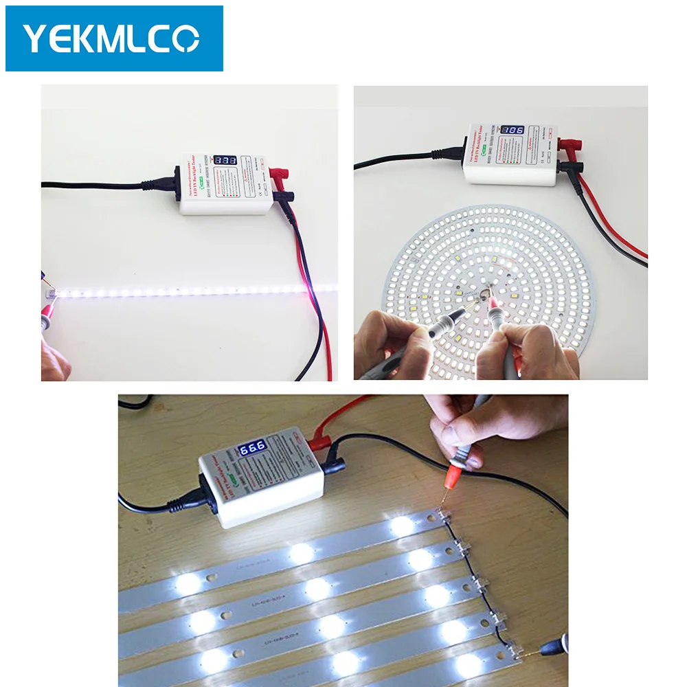 YEKMLCO LED Bút Thử 0-320V Đèn Và TV Đèn Nền Máy Mà Không Cần Tháo Lắp Màn Hình Sửa Chữa Công Cụ Bảo Trì LED Đính Hạt kiểm Tra Thiết Bị