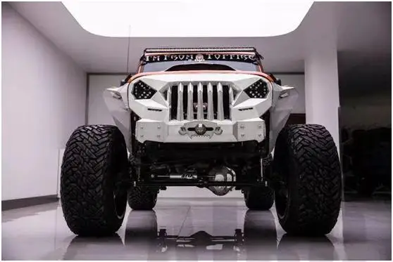 Rejilla frontal Ms Anger para coche teledirigido, accesorio para 1/10, Traxxas, Trx4, Axial, Scx10, Jk, Wrangler, Sema