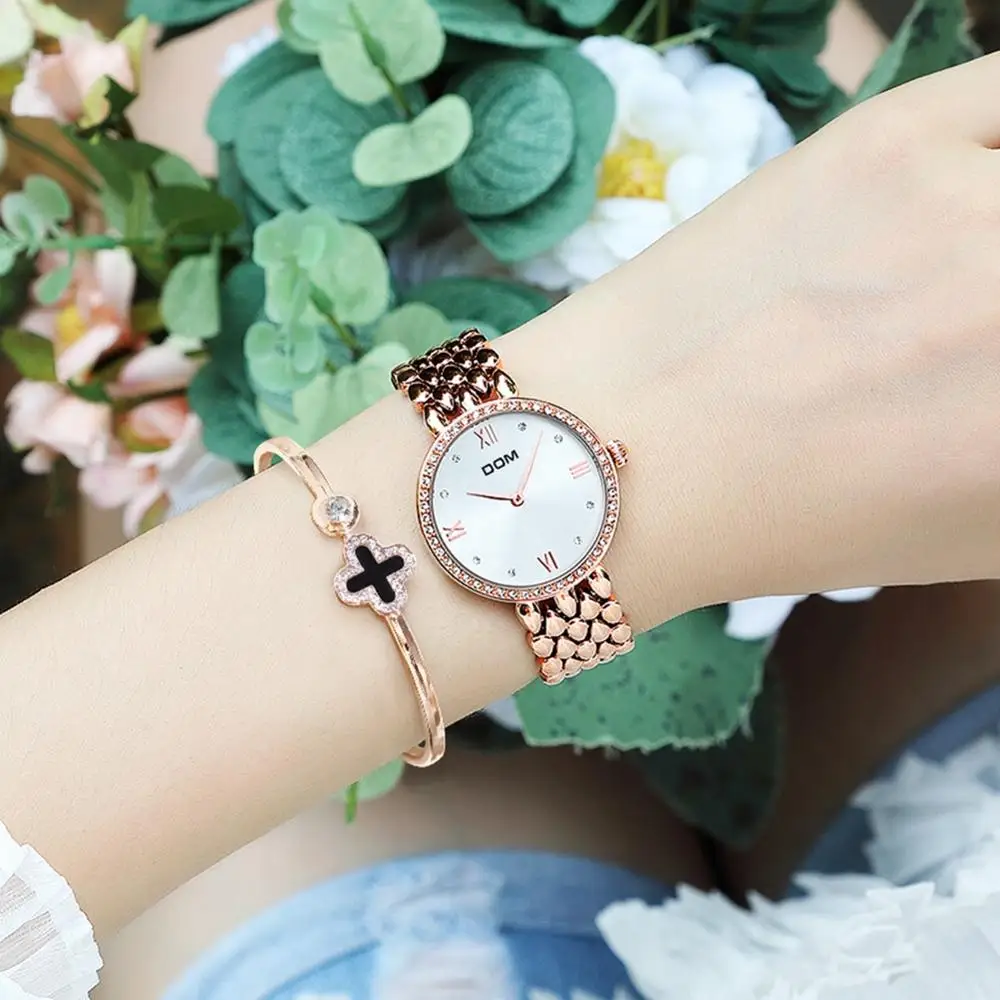 Часы DOM женские, модные, 2019