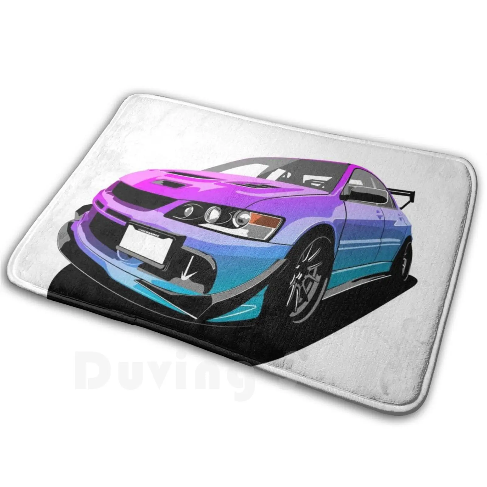 Chameleon Carpet Mat Rug Cushion Soft Mitsibishi Lancer Evo 9 Mitsubishi Lancer Evolution Evo 9 Mitsubishi Evolution