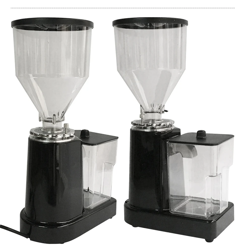 XEOLEO-molinillo de café eléctrico, máquina de Espresso de 200W, molinillo de café en grano, molinillo de rebaba plana de 60mm, máquina de Espresso de 20 pasos