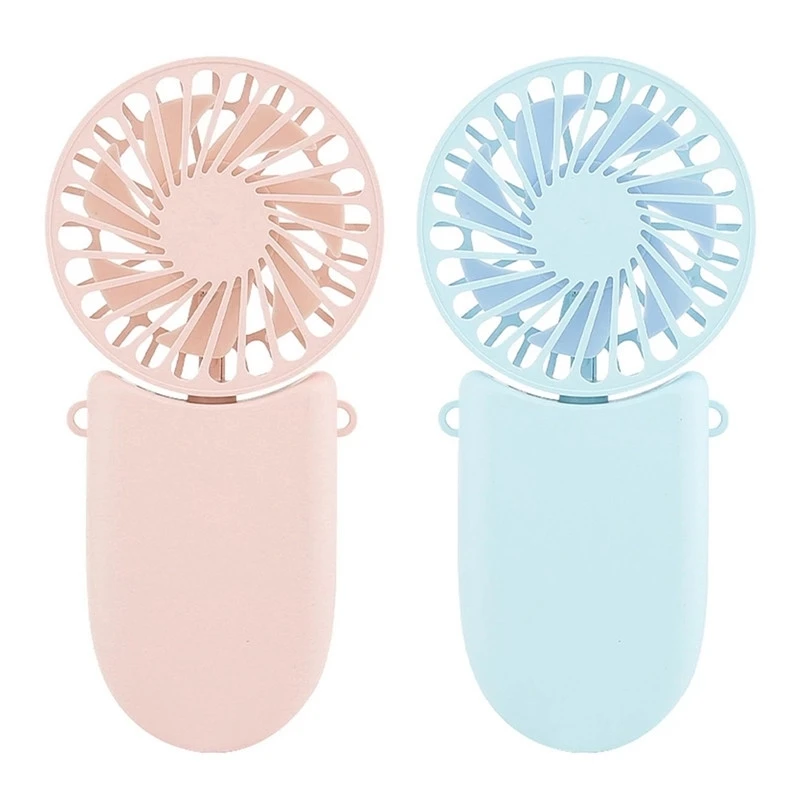 

Portable Hanging Neck Mini Fan Summer Cooler Small Handheld Electric Cooling Fan USB Rechargeable for Home Travel Office