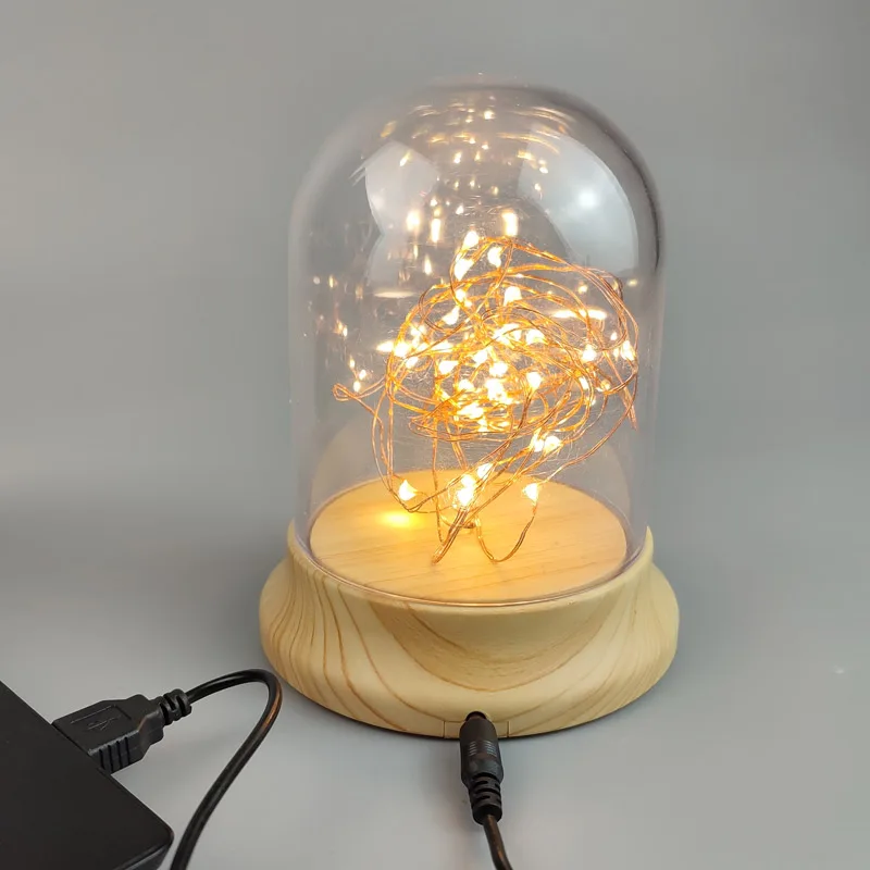 USB Sternenlicht Nacht Lampe Kreative DIY Glühwürmchen Licht 3 Meter Kupfer Draht Lampe-String, party Geburtstag Geschenke Weihnachten Dekorationen