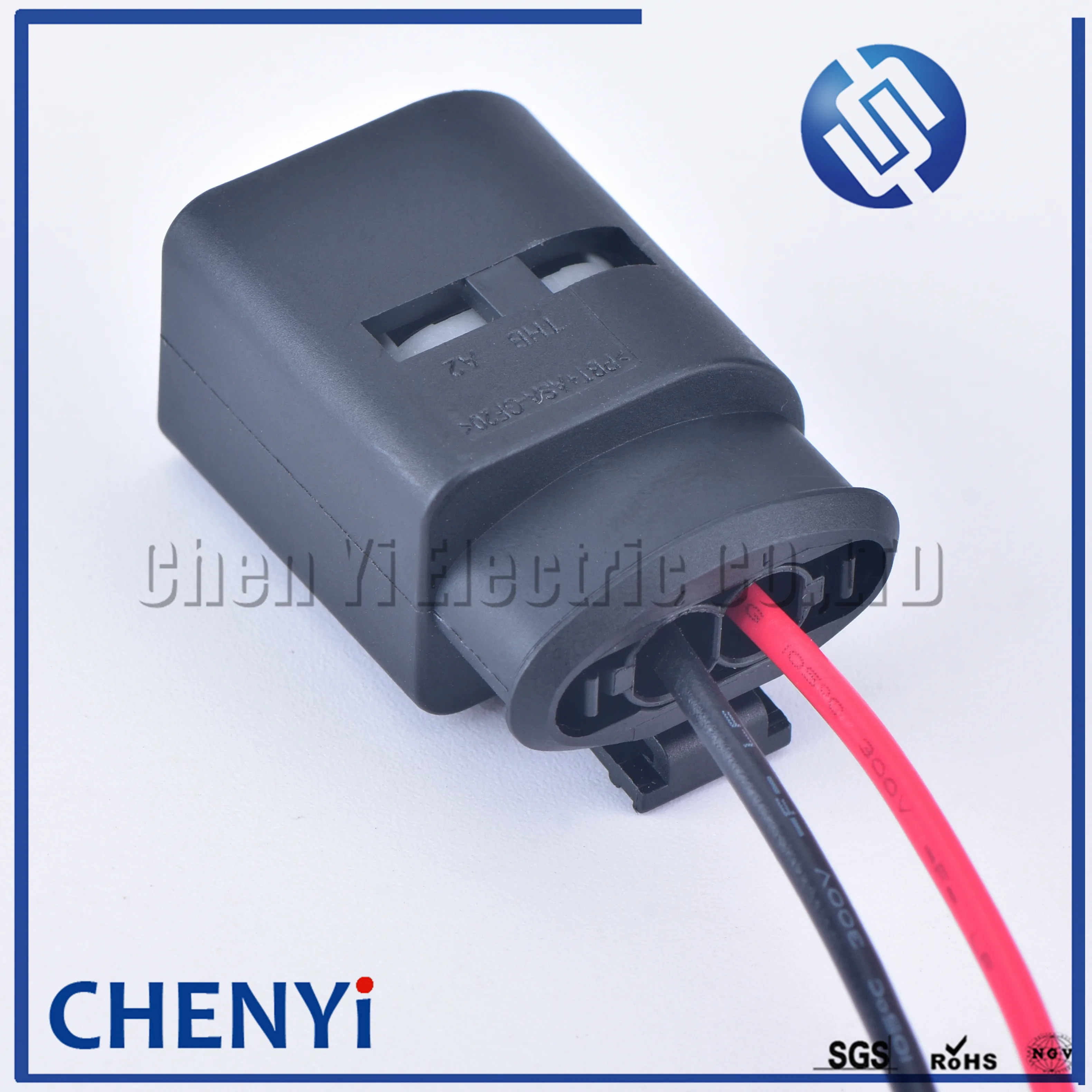 2 Pin Female 1-967412-2 0-965695-1 Waterproof Auto Socket Electrical Sealed Auto Connector with 15cm wire