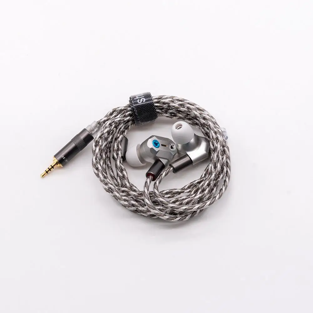 LETSHUOER Tape Pro |Magnetostatic Dynamic hybrid IEM headphones with bass tuning screws and dual pin silver plated copper cables