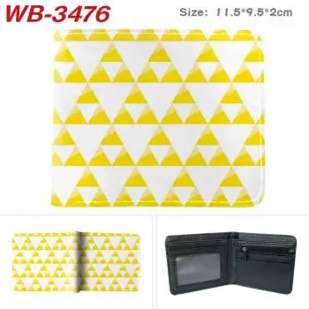 IVYYE Zelda Link A255200 moda Anime portafoglio borsa per soldi portafogli con cerniera monete borse Casual carta regali Unisex