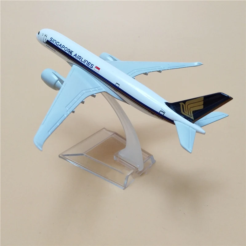 16cm 1:400 Scale Airplanes Alloy Metal Air Singapore Airlines Airbus A350 -900 Airplane Model Plane Aircraft Kid Christmas Gifts